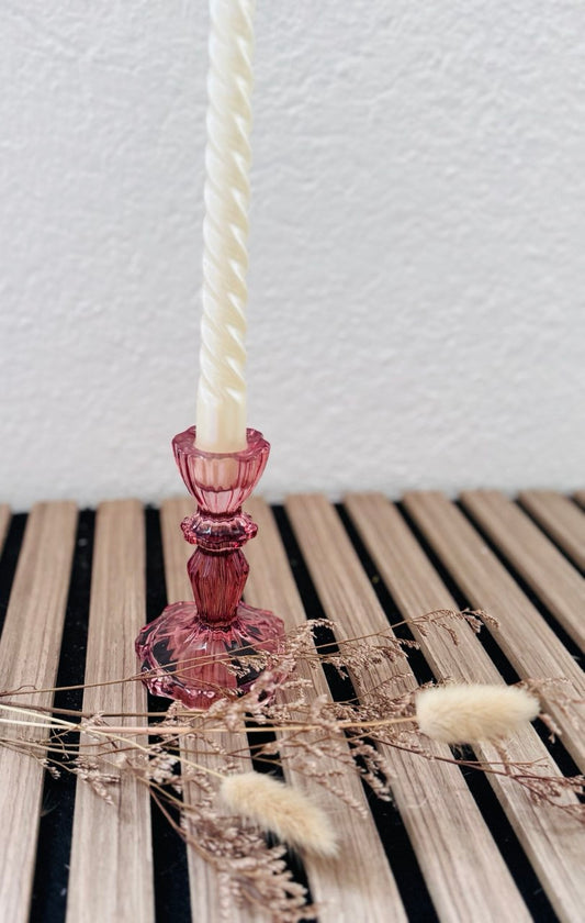 Kerzenständer Rosa