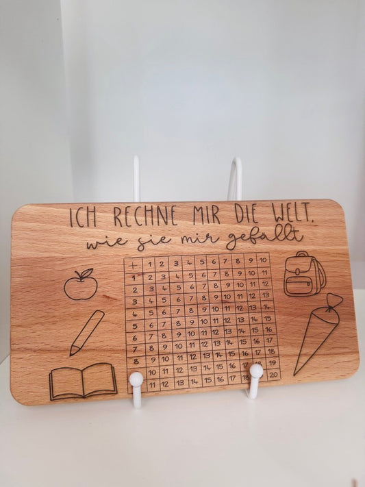 Einschulungsbrettchen #1.Schultag #Geschenk