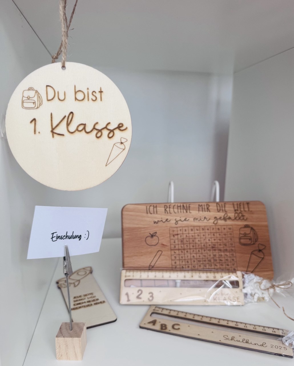 Einschulungsbrettchen #1.Schultag #Geschenk
