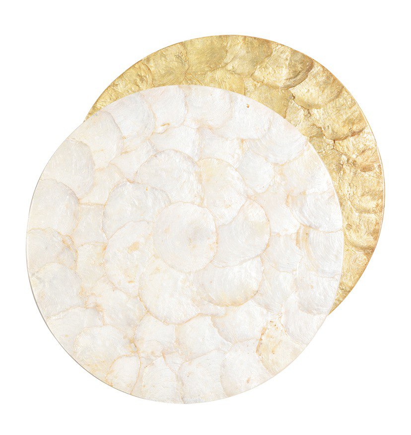 Wende-Platzset Muscheloptik