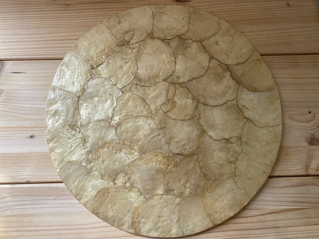 Platzset Muscheloptik