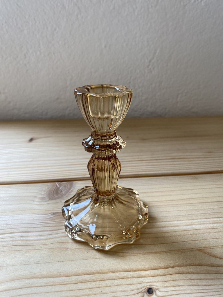 Kerzenständer klein braun