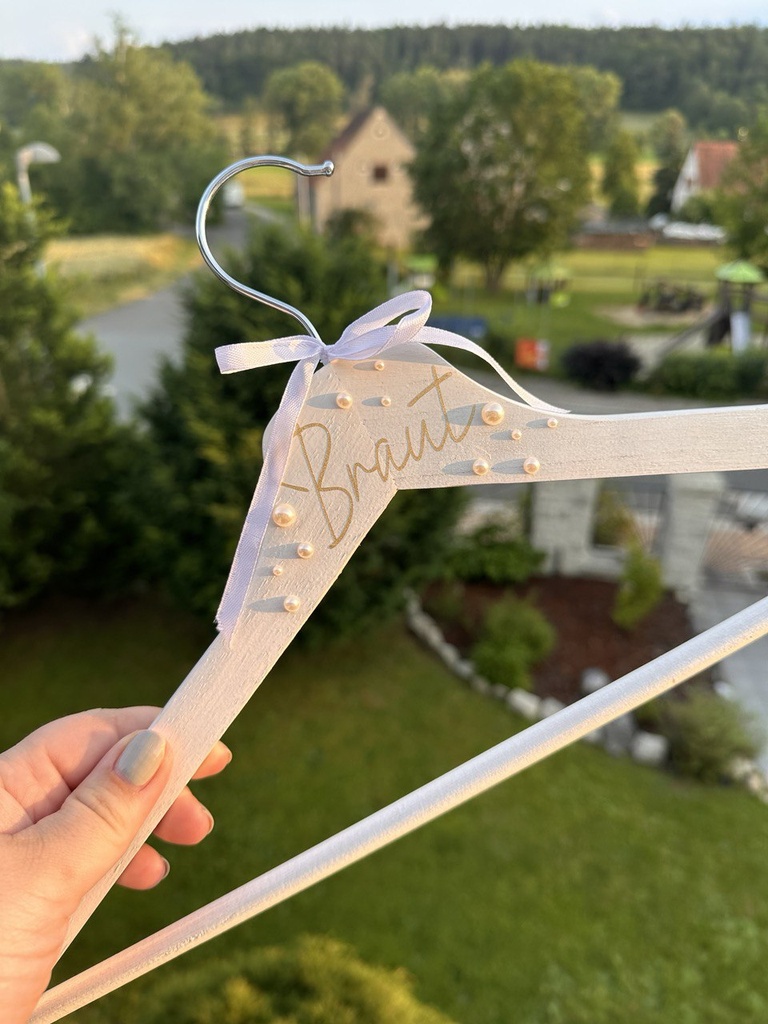 Bügel BRAUT Personalisierbar