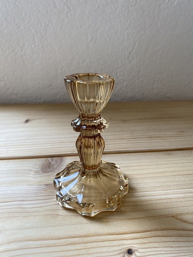 Kerzenständer klein braun
