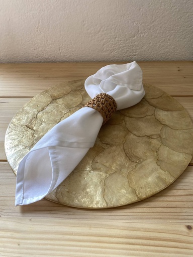 Platzset Muscheloptik