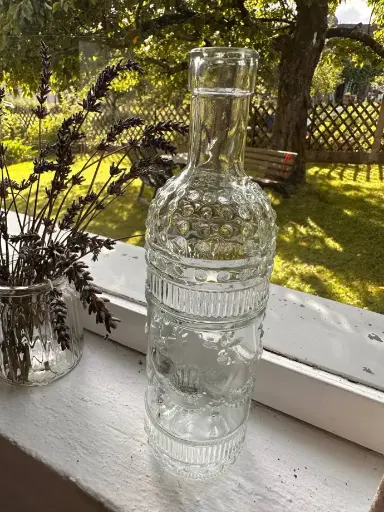 Flaschenvase klar
